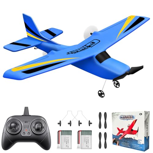 RC Airplane Ready to Fly, 2.4GHz Remote Control Glider for Kids W3947