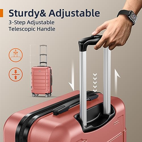 Expandable Luggage Set with TSA Lock A418040