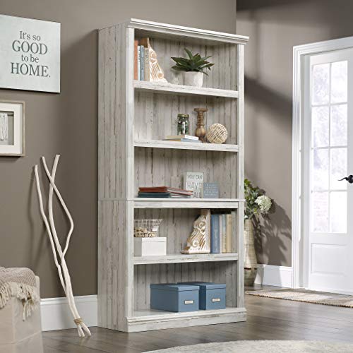 5 Tier Book Shelf Wooden Bookcase for Home Office Living Room C105