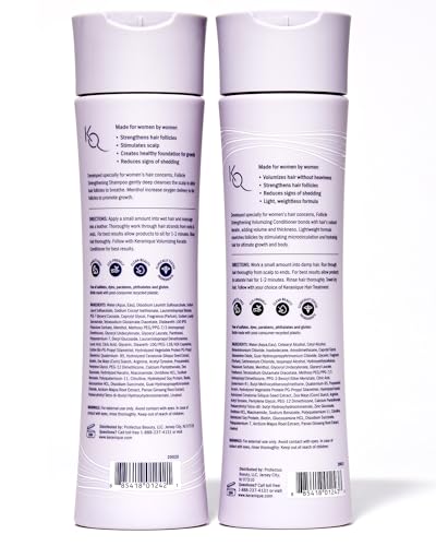 Hydrating Shampoo and Conditioner Set for Dry, Damaged Hair I102