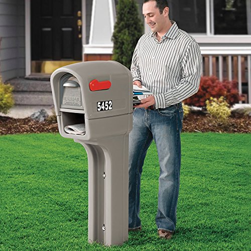 Mailbox, Weather Resistant, Black V91463