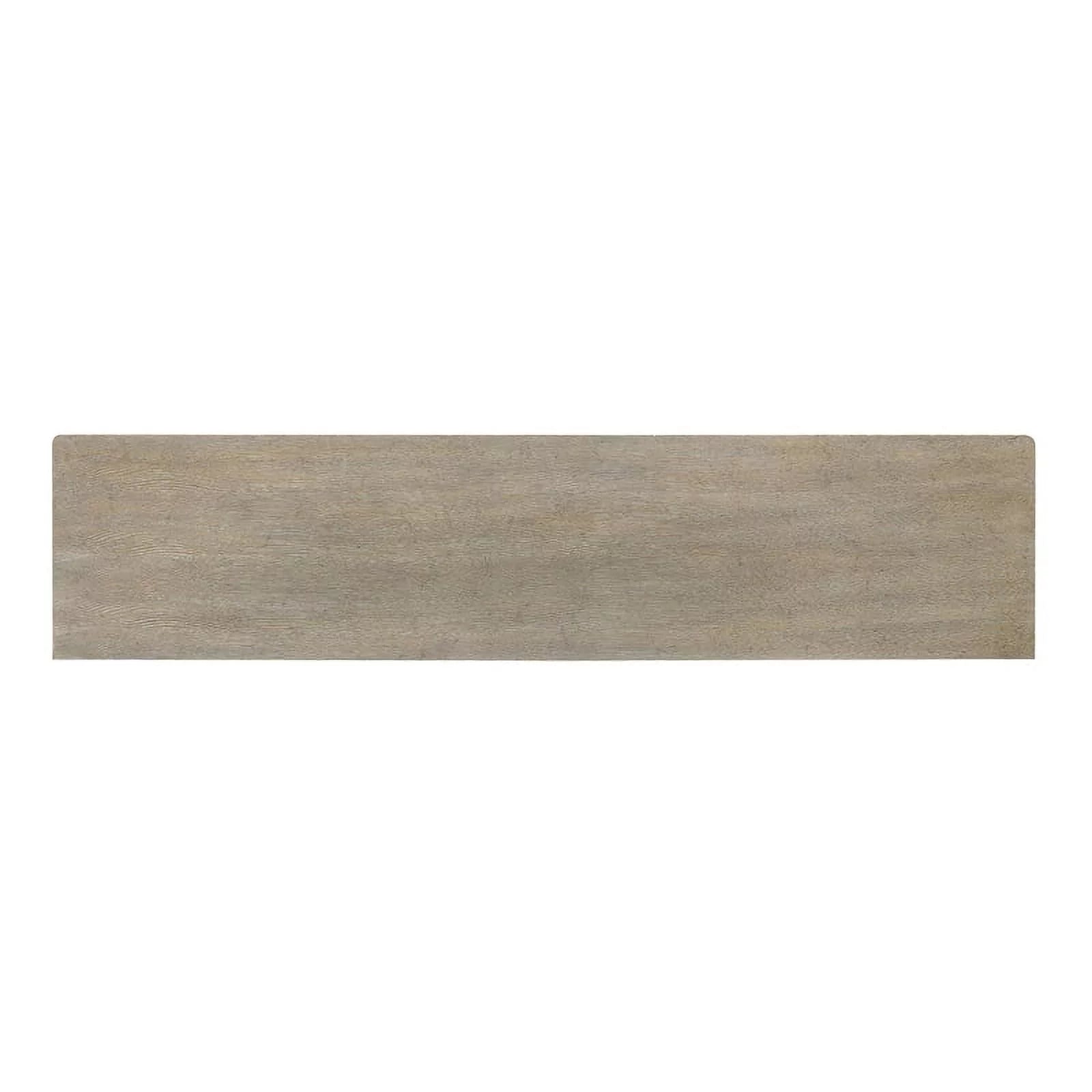 4 Door Wood Credenza with Storage in Natural Sand Finish J500