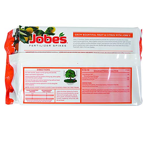 Fertilizer Spikes for Fruit and Citrus Trees, 15 Count R6904
