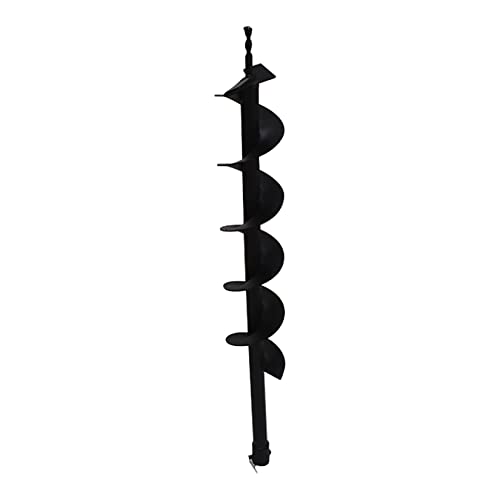 Earth Auger Drill Bits 4" 6" 8" 10" 12" for Gas Powered Post Fence Hole Digger (4inch)
