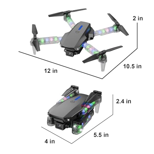 Mini Drone with 1080P Camera for Kids Beginners, Foldable, Gesture Selfie O280