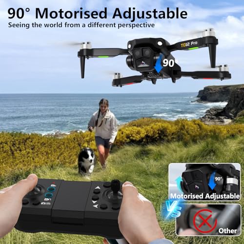 4K Camera Drone for Beginners with Foldable Design and Carrying Case D772794