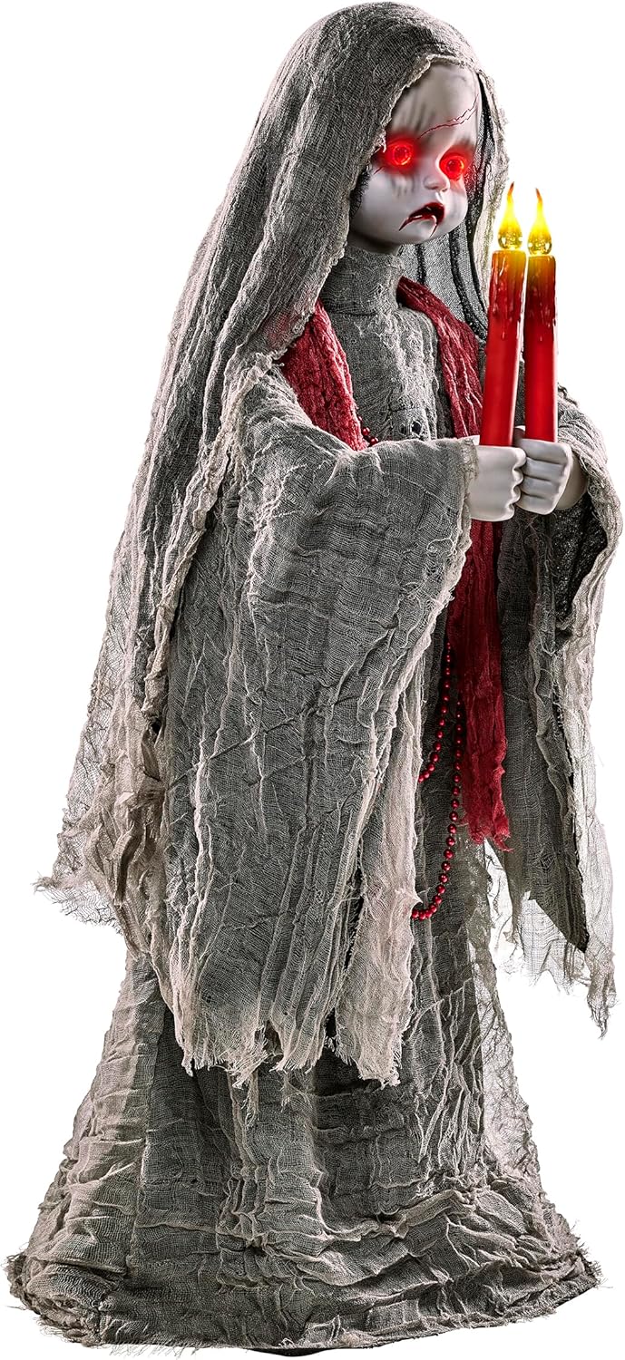 Grave Watcher Animatronic with Light Up LEDs and Motion S45764