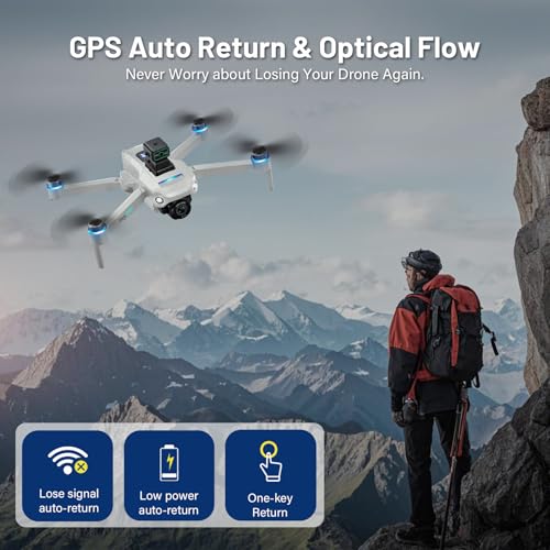 Drone with 4K Camera GPS 2-Axis Gimbal for Adults B1310