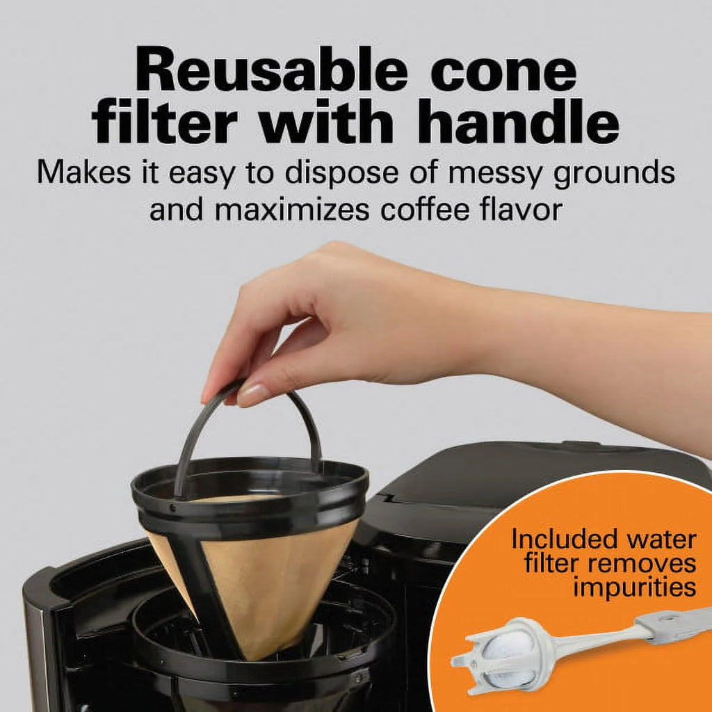 14 Cup Programmable Front-Fill Coffee Maker D642841