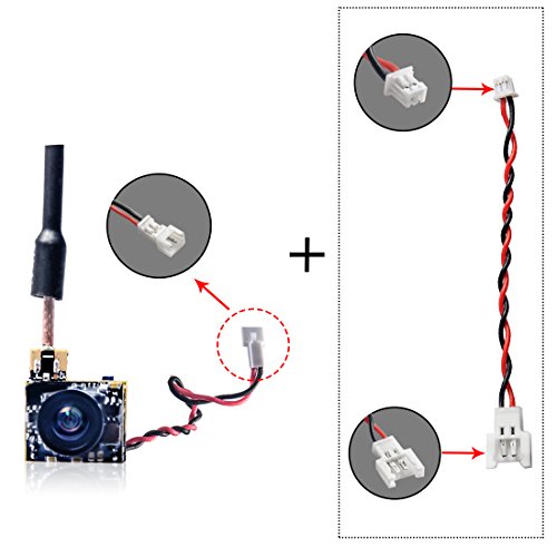 FPV Camera with 5.8GHz Transmitter and Antenna Combo for Drone Q33238