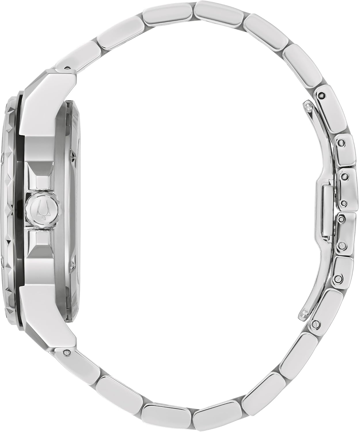 Men's Automatic Stainless Steel Watch with Blue Sunray Dial S690334
