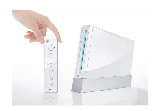 Wii Console, White (Renewed) A376733