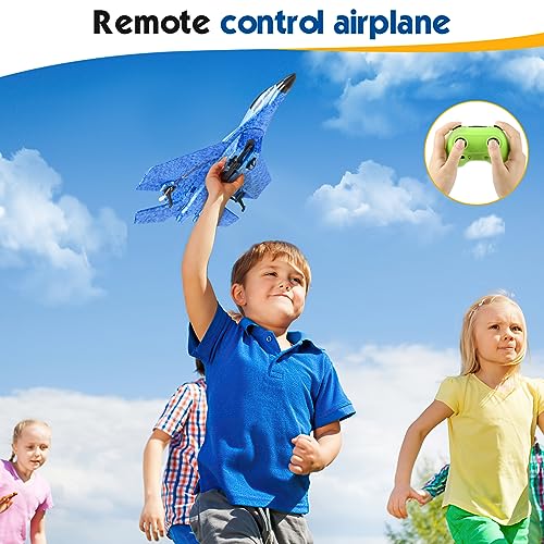 RC Plane 2.4GHz Foam Fighter Jet Toy with Lights P107347