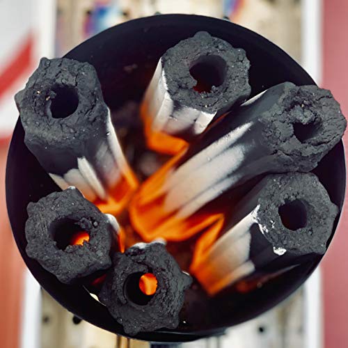 10LB Natural Grilling Charcoal Logs for BBQ and Smoker V557