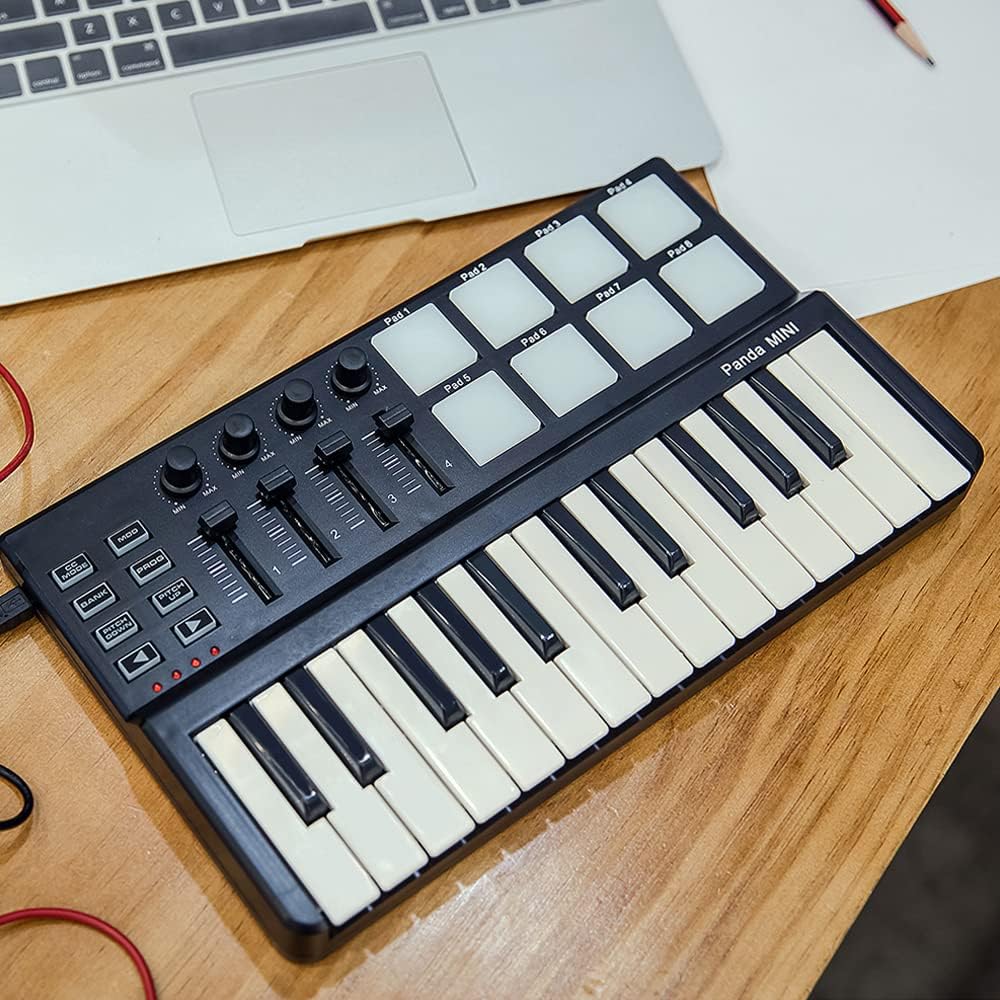 25-Key USB MIDI Controller with Drum Pad B6824