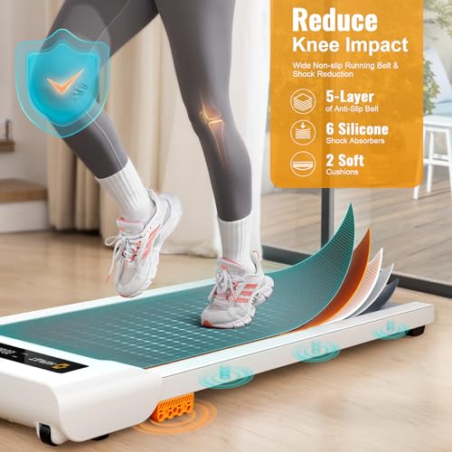 Under Desk Treadmill with Remote Control and LED Display A90039