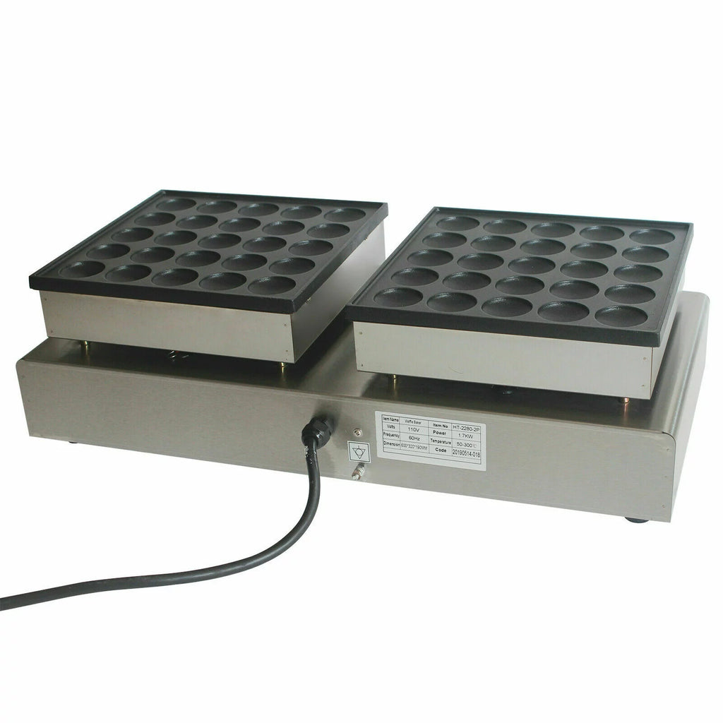 Mini Stainless Steel Waffle Maker Electric Nonstick L946206