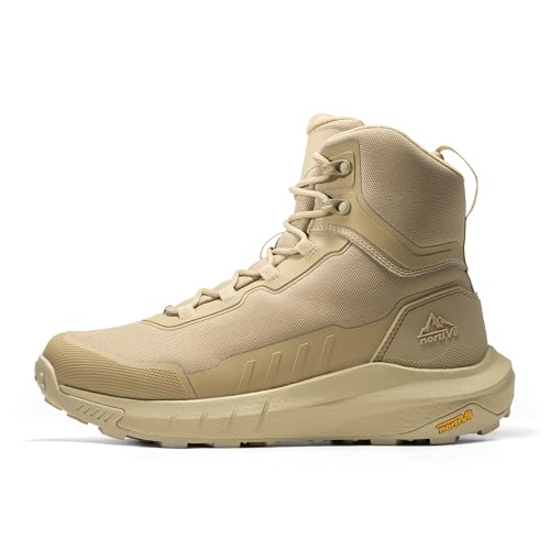 Men's Tactical Hiking Boots Lightweight Cushion Sole Side Zipper 8 Inches C799