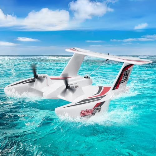 RC Airplane, 2.4GHz 2 Channel Remote Control Aircraft with 6-Axis Gyro, Red J366