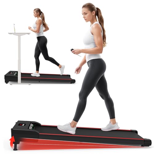 Sperax Walking Vibration Pad with APP, 3 in 1 Under Desk Treadmill, 2.5HP Low Noise Walking Treadmill Pad with Remote Control,Portable Treadmills for Home Office