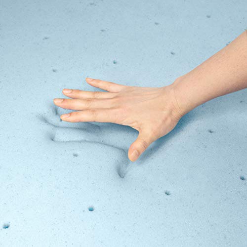 Queen Size 3 Inch Ventilated Memory Foam Mattress Topper V52104