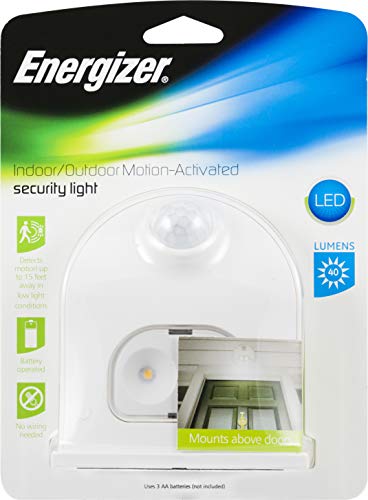 LED Motion-Activated Security Light, Battery Operated, 40 Lumens H1307