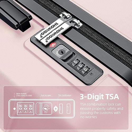 Expandable Luggage Set with TSA Lock A418040