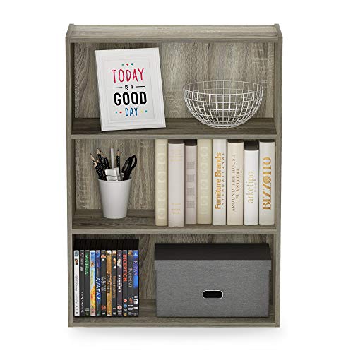 3-Tier Open Shelf Bookcase, Americano E787305