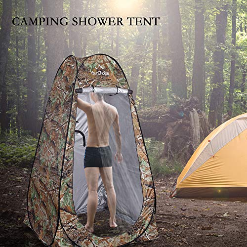 Pop Up Privacy Tent for Camping with Carrying Bag B8707