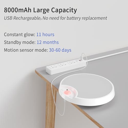 Wireless LED Ceiling Light with Remote and Motion Sensor T780