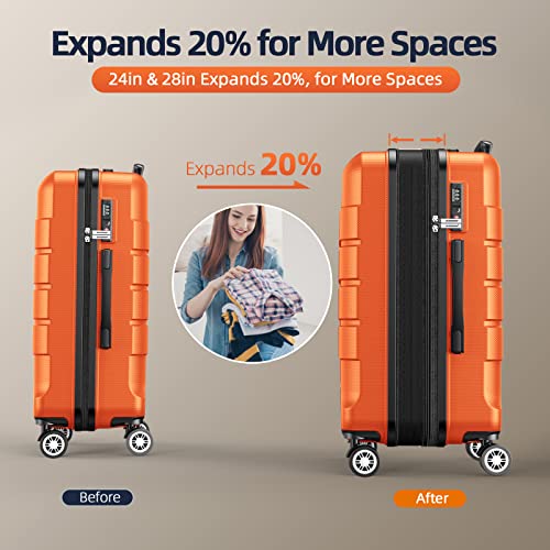 Expandable Luggage Set with TSA Lock A418040