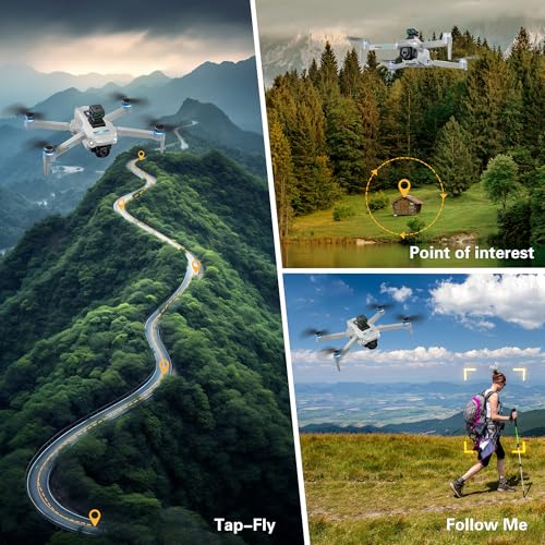4K UHD GPS Drone with Brushless Motor and Gimbal EIS X738