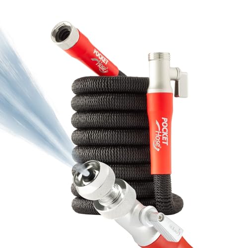 Expandable Garden Hose 50 ft with Turbo Shot Nozzle K302