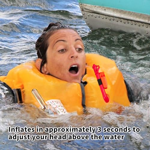 Automatic Inflatable Life Jacket for Adults, Low Profile, 330 lbs E6850