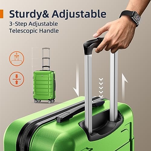 Expandable Luggage Set with TSA Lock A418040