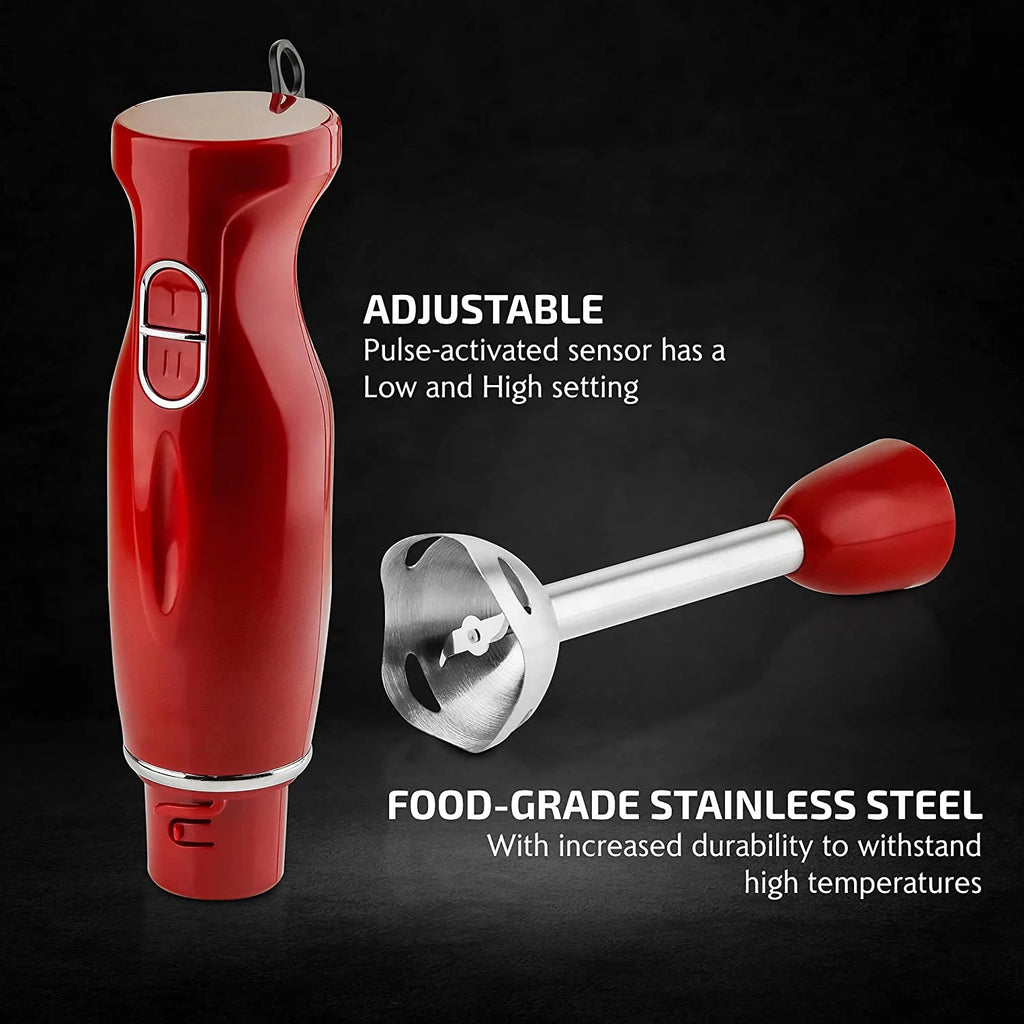 Immersion Hand Blender 300W with Stainless Steel Blades F899