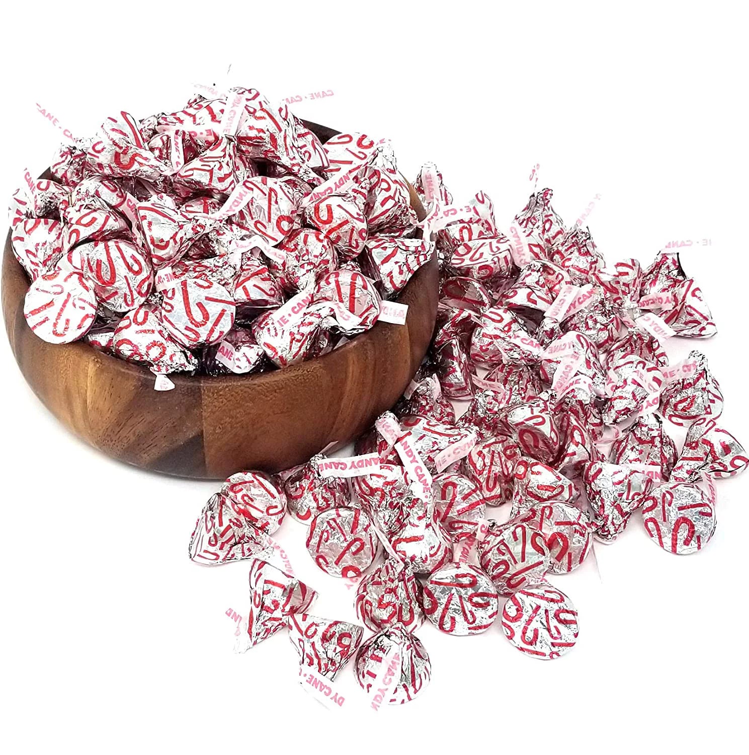 Peppermint Candy Bites, Bulk 2 Lbs I763234