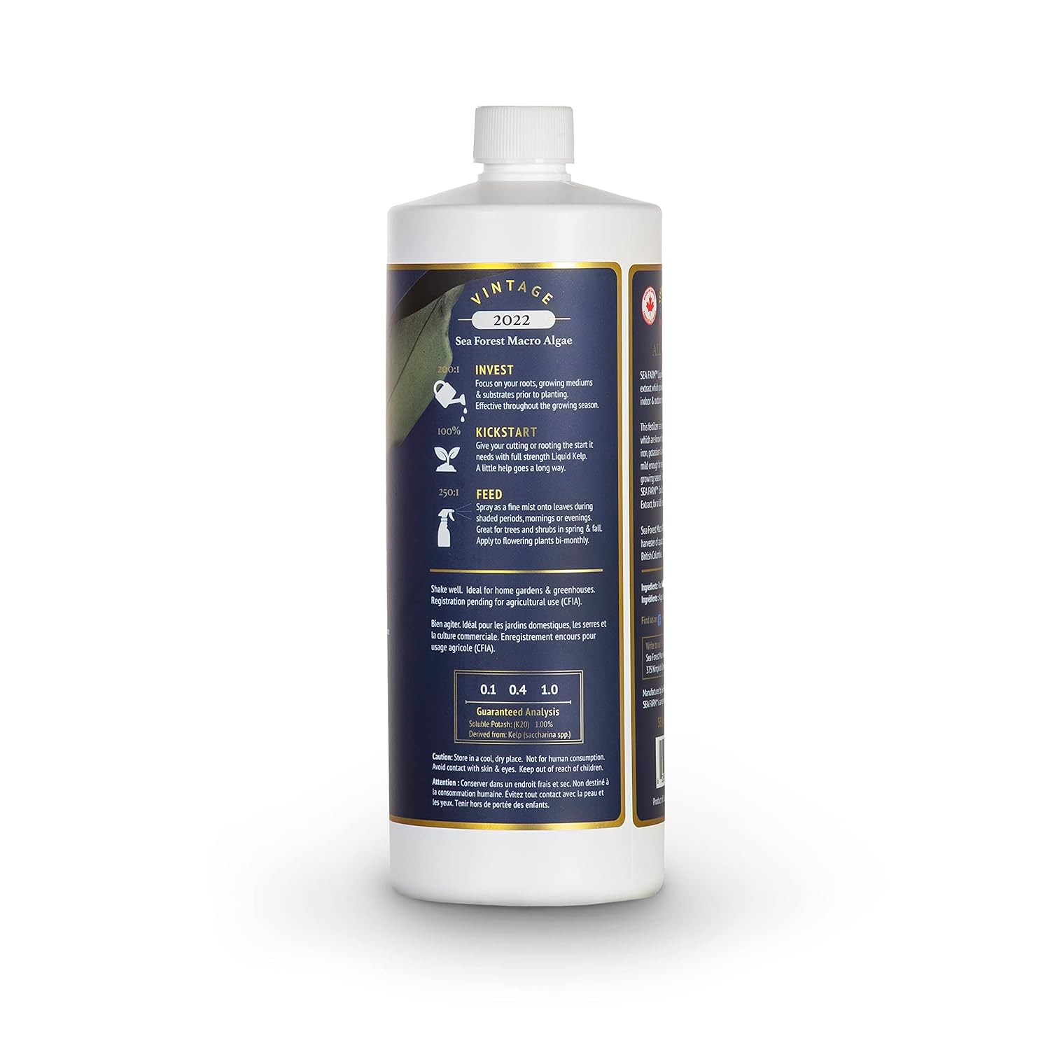 Organic Liquid Kelp Fertilizer for Indoor & Outdoor Plants Q9293