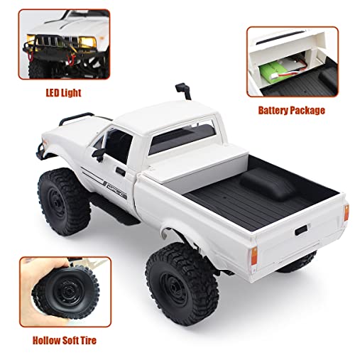 1/16 Scale 4WD Offroad Rock Crawler RC Truck with 2.4Ghz Remote Control X720