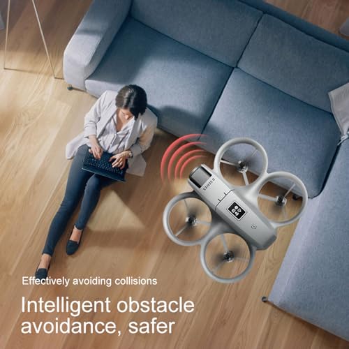 Mini HD FPV Drone with Camera, 2 Batteries, One Key Take Off/Land T50416