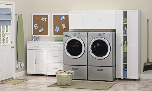 Utility Storage Cabinet 24 inch Black Q7002