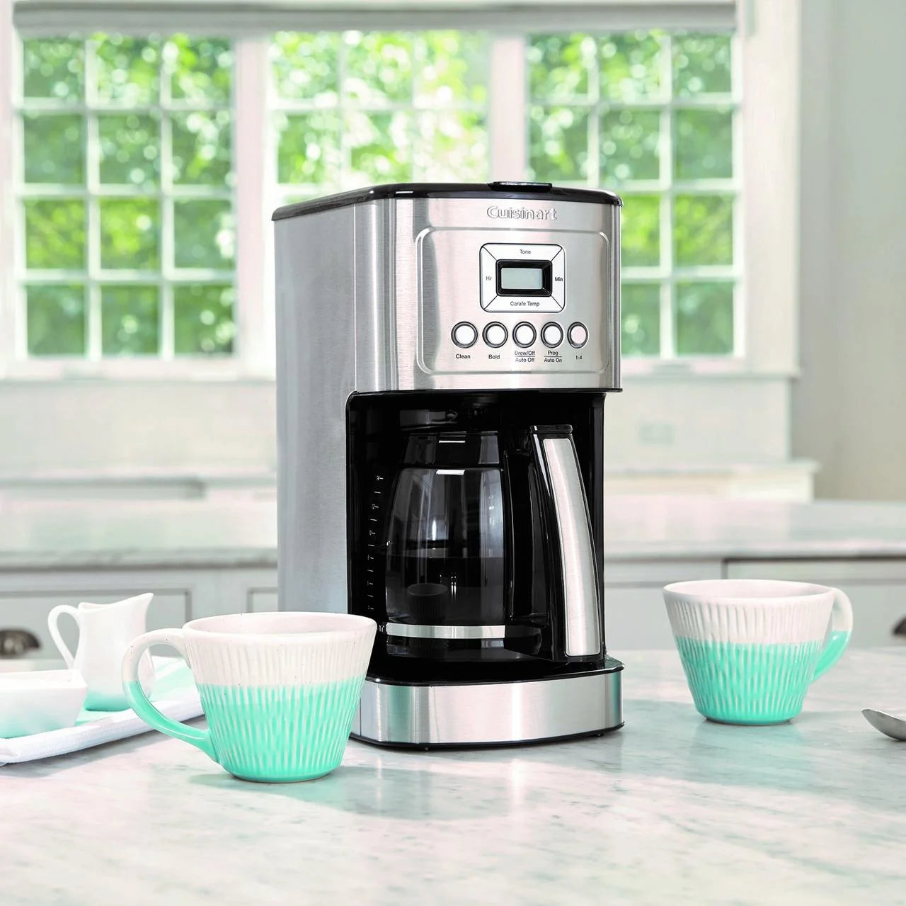 14 Cup Programmable Coffeemaker, Silver R58517