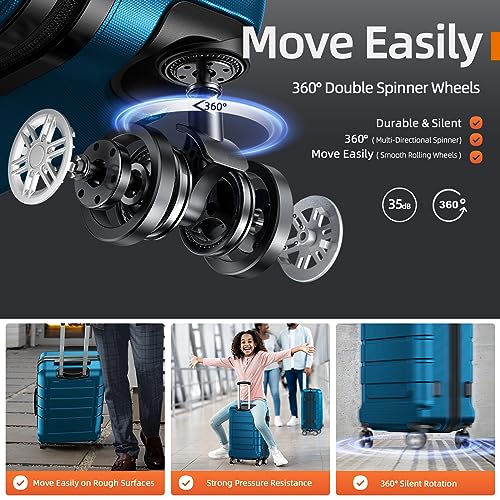 Expandable Luggage Set with TSA Lock A418040