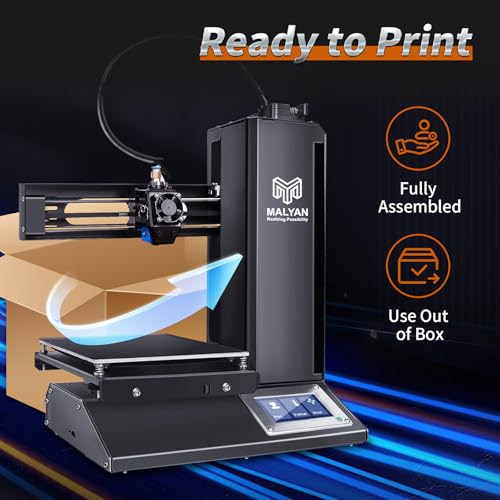 Mini 3D Printer Fully Assembled for Beginners, High Accuracy O890