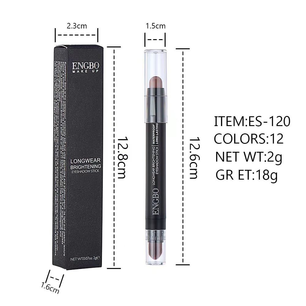 Waterproof Eyeshadow Stick, Pearl Shimmer F41237