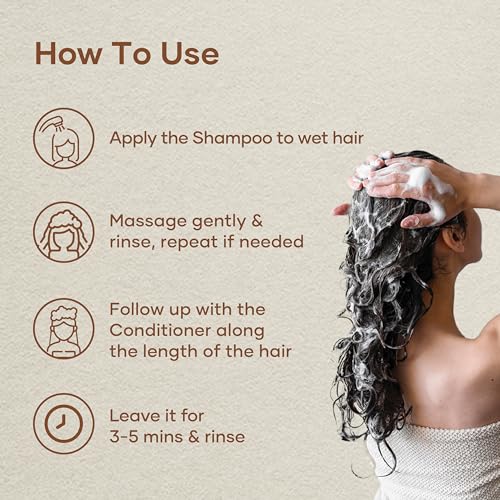Tea Tree Shampoo and Conditioner Set for Itchy Dry Scalp, Sulfate Free W1398