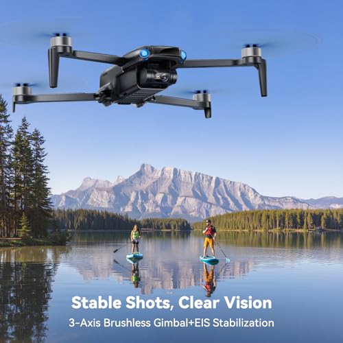4K Camera Drone for Adults, Under 249g, 3-Axis Gimbal R572