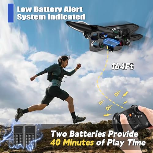 Foam Remote Control Airplane Fighter Jet with Lights for Kids Adults H4069