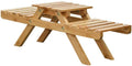 Folding Plant Stand, 2 Tier Ladder Wood Folding Plant Pot Shelf for Indoor, Yard, Garden, Balcony