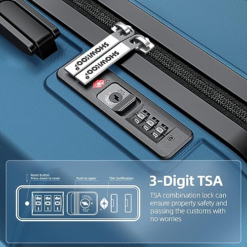 Expandable Luggage Set with TSA Lock A418040